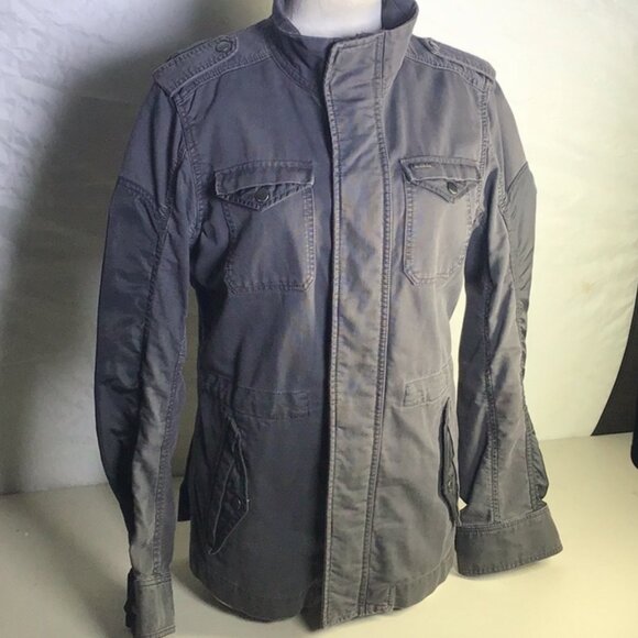 Diesel Men's Military Style Dark Navy Jacket Sz. Medium. - Picture 5 of 9